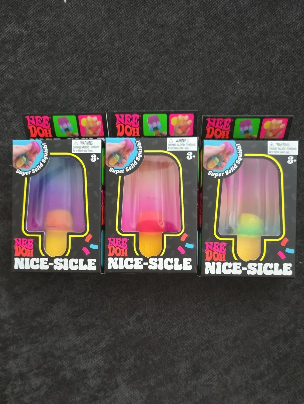 Set Of 3 Needoh Nice-Sicles